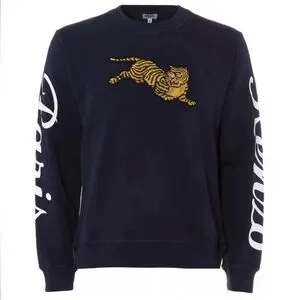 Kenzo | Sweaters | Kenzo Jumping Tiger Embroidered
